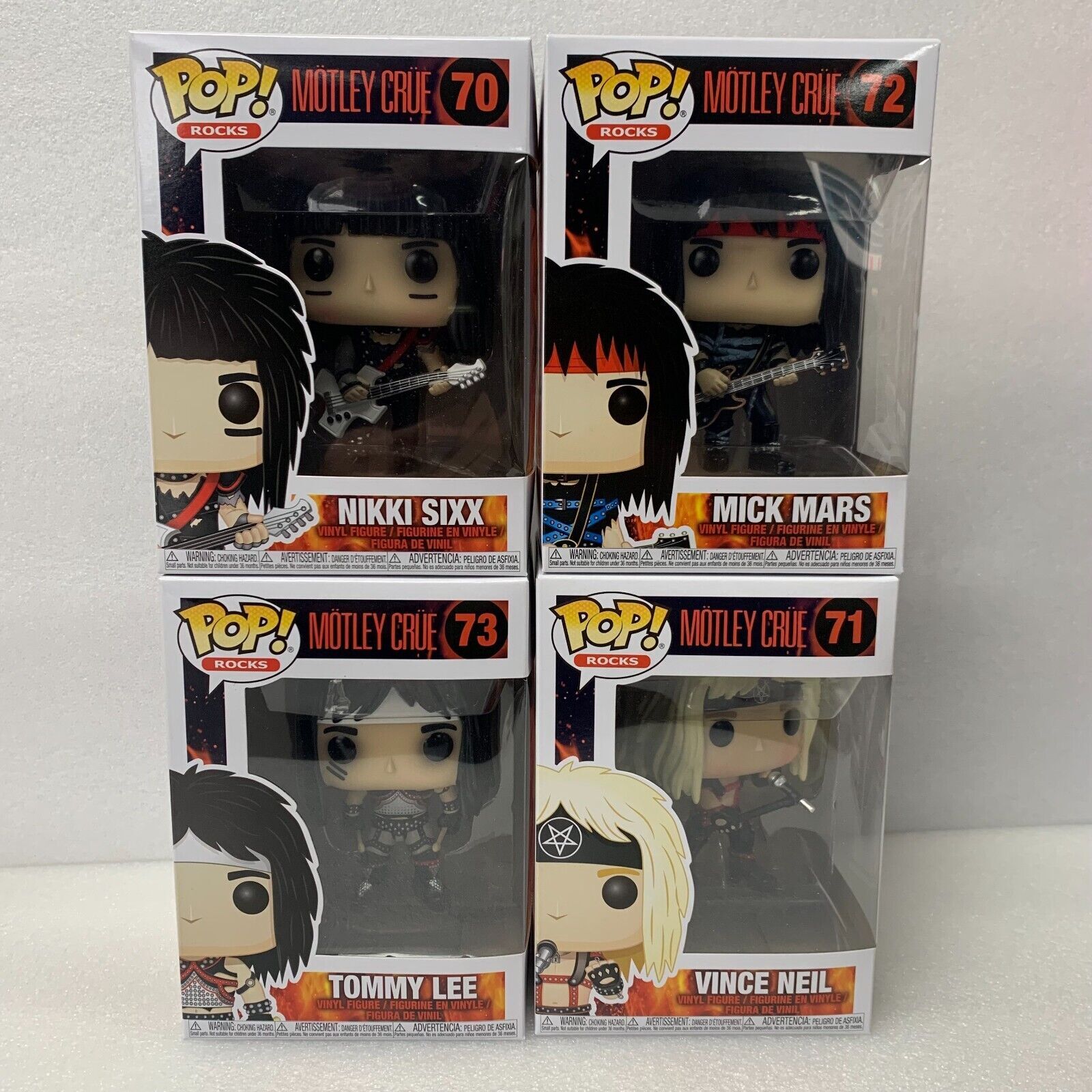 Nikki sixx hot sale funko pop