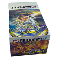 Pokemon TCG | Sword and Shield Brilliant Stars Build & Battle Sealed Case of 10