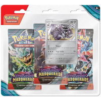 Pokemon TCG Scarlet & Violet Twilight Masquerade Three Booster Blister Revavroom