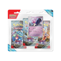 POKEMON TCG Scarlet & Violet 7 Stellar Crown 3 Pack Blister Tinkaton New Sealed