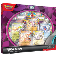 POKEMON TCG Tera Team Premium Collection PREORDER - 9 Booster Packs