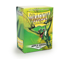 Dragon Shield Matte Sleeves Apple Green 100 Pack | Gaming TCG MTG Pokemon etc