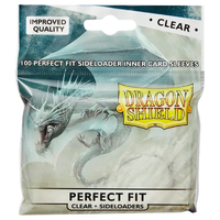 Dragon Shield Clear Sideloading Perfect Fit Sleeves 100 Pack | AT13101