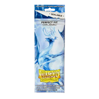 Dragon Shield Clear - Sealable Perfect Fit Sleeves | 100 Standard Size