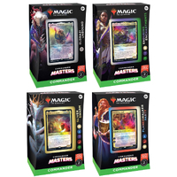 Magic the Gathering Masters Commander Deck Case of 4 (sealed)