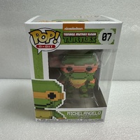 Funko POP Vinyl 8-bit TMNT Michelangelo Teenage Mutant Ninja Turtles | FUN22986