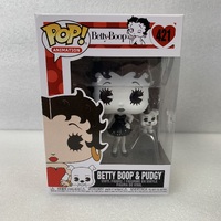 Funko POP Animation Betty Boop & Pudgy 421 Black and White RARE | FUN32823