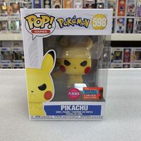 Funko POP Games Pokemon 598 Pikachu FLOCKED NYCC | FUN50692