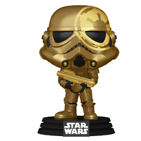 Funko POP Star Wars Gold Stormtrooper #296 Wondrous Wonder Con Exclusive