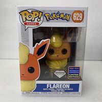 POP Funko Games Pokemon Flareon Diamond Collection 2021 Wondrous Con | FUN55995