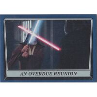 Star Wars Rogue One Mission Briefing Blue Base Card #42 Parallel Overdue Reunion