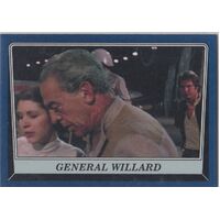 Star Wars Rogue One Mission Briefing Blue Base Card #84 Parallel General Willard