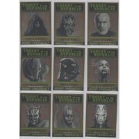 TOPPS Star Wars Chrome Perspectives 2015 - 10 Card Sith Fugitives Set