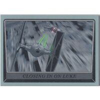 Star Wars Rogue One Mission Briefing Grey Base Card 58 Closing in on Luke /100