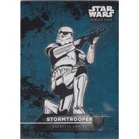 Topps Star Wars Rogue One Mission Briefing Sticker Card Stormtrooper #16 /18