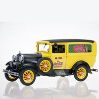 Coca Cola Coke Danbury Mint 1:24 Die Cast Car 1931 Delivery Truck YELLOW