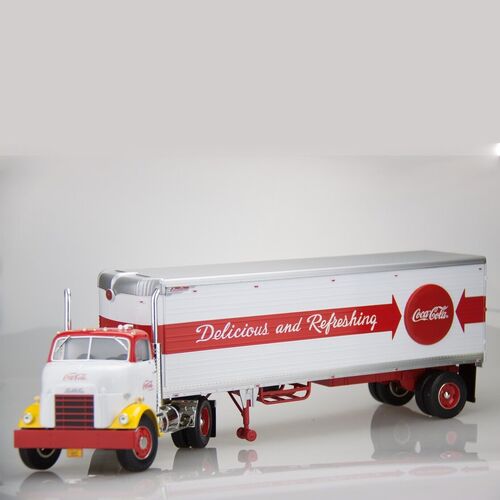 Coca cola sale toy semi truck